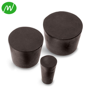 Custom Industrial Molded Rubber Bung With Hole